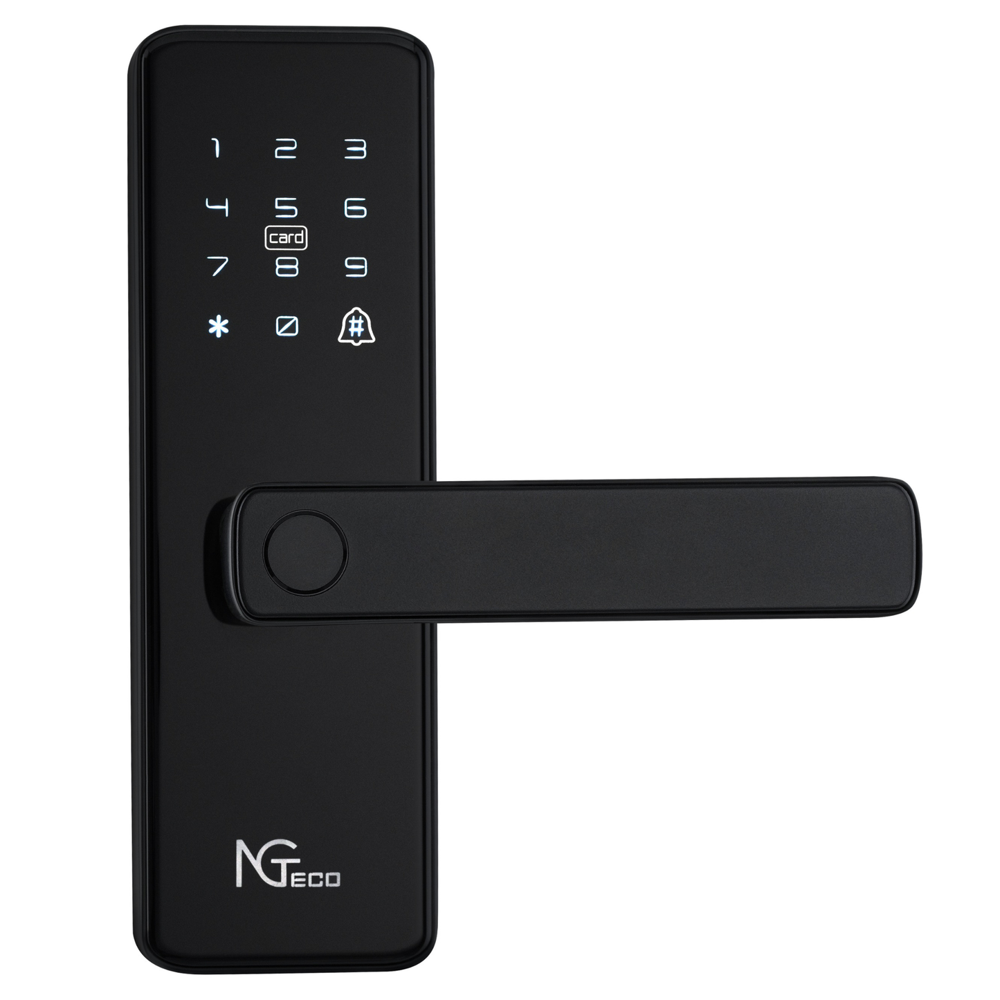 NGTeco Smart Wi-Fi Door Lock – Fingerprint, Passcode, Card & App Access