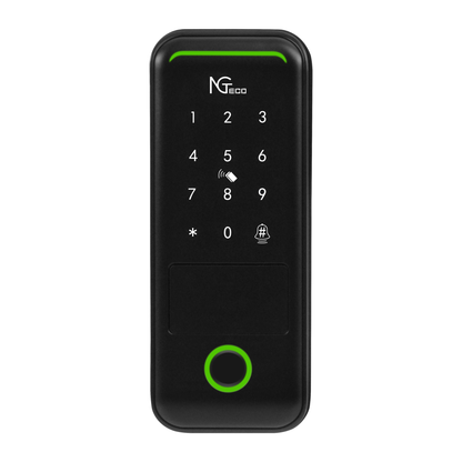 NGTeco Smart Wi-Fi Door Frame Lock with Fingerprint, Keypad, Card & App