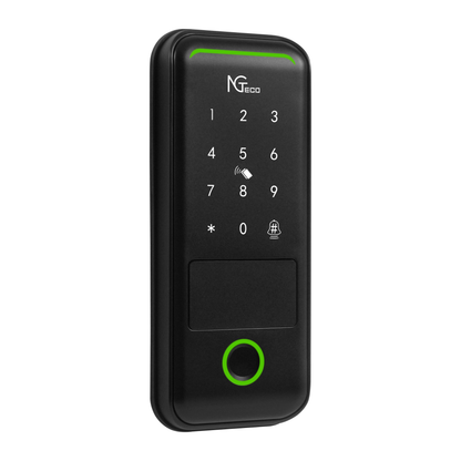 NGTeco Smart Wi-Fi Door Frame Lock with Fingerprint, Keypad, Card & App
