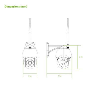 C4E Outdoor PTZ Camera